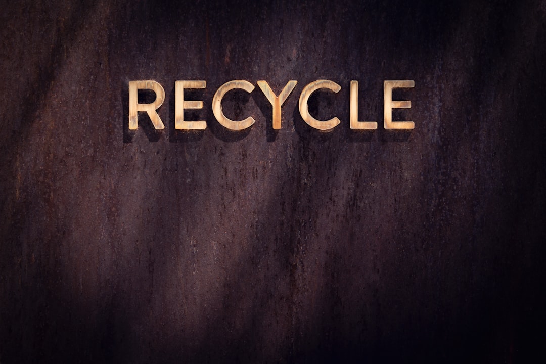 Photo Sustainability: Recycling bin
